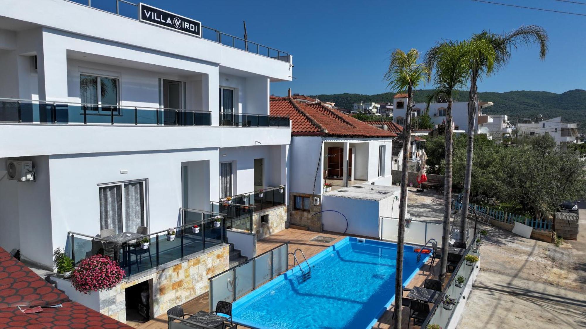 Vila Irdi Ksamil Bagian luar foto